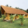 image:imageVEVOR Artificial Thatch Grass Roof 16 x 164 ft Mexican Style Tiki Bar Hut Skirt Thatch Roofing Roll Waterproof amp FireResistant Palapa Duck Blind Grass for Patio Pool Beach Hawaiian Party DcorStraw Style