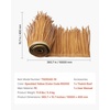 image:imageVEVOR Artificial Thatch Grass Roof 16 x 164 ft Mexican Style Tiki Bar Hut Skirt Thatch Roofing Roll Waterproof amp FireResistant Palapa Duck Blind Grass for Patio Pool Beach Hawaiian Party DcorStraw Style
