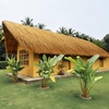 image:imageVEVOR Artificial Thatch Grass Roof 16 x 164 ft Mexican Style Tiki Bar Hut Skirt Thatch Roofing Roll Waterproof amp FireResistant Palapa Duck Blind Grass for Patio Pool Beach Hawaiian Party DcorThatch Style