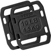 image:imageVEVOR Cast Iron Weights Plate Weight for Swings Squat Strength Training Weightlifting Fitness Workout116x9x06 in