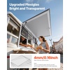 image:imageVEVOR Concession Window Aluminum Alloy Frame Service Windows for Food Truck Up to 85 Degrees Stand Serving Window with Awning Door and Drag Hook 4 leftampright sliding windowsno glass 48 W x 36 H4 updown sliding Screens