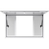 image:imageVEVOR Concession Window Aluminum Alloy Frame Service Windows for Food Truck Up to 85 Degrees Stand Serving Window with Awning Door and Drag Hook 4 leftampright sliding windowsno glass 48 W x 36 H4 leftright sliding Screens