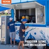 image:imageVEVOR Concession Window Aluminum Alloy Frame Service Windows for Food Truck Up to 85 Degrees Stand Serving Window with Awning Door and Drag Hook 4 leftampright sliding windowsno glass 48 W x 36 H4 leftright sliding Screens