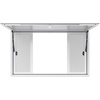 image:imageVEVOR Concession Window Aluminum Alloy Frame Service Windows for Food Truck Up to 85 Degrees Stand Serving Window with Awning Door and Drag Hook 4 leftampright sliding windowsno glass 48 W x 36 H4 leftright sliding Screens