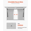 image:imageVEVOR Concession Window Aluminum Alloy Frame Service Windows for Food Truck Up to 85 Degrees Stand Serving Window with Awning Door and Drag Hook 4 leftampright sliding windowsno glass 48 W x 36 H2 leftright sliding Screens