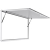 image:imageVEVOR Concession Window Aluminum Alloy Frame Service Windows for Food Truck Up to 85 Degrees Stand Serving Window with Awning Door and Drag Hookwhole piece 74x40inwhole piece