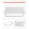 image:imageVEVOR Concession Window Aluminum Alloy Frame Service Windows for Food Truck Up to 85 Degrees Stand Serving Window with Awning Door and Drag Hookwhole piece 74x40inwhole piece