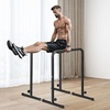 image:imageVEVOR Dip Bars 440 lbs Capacity Heave Duty Dip Stand Station with Adjustable Height Fitness Workout Dip Bar Station Stabilizer Parallette Push Up Stand Parallel Bars for Strength Training Home Gym