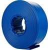image:imageVEVOR Discharge Hose 4 x 105 PVC Lay Flat Hose Heavy Duty Backwash Drain Hose with Clamps Weatherproof amp Burstproof Ideal for Swimming Pool amp Water Transfer Blue  for Swimming Pool Water Transfer Weatherproof amp Burstproof 642 in Flat Width 60 PSI Working Pressure with 2 Clamps Blue2 x 100