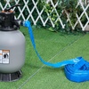 image:imageVEVOR Discharge Hose 4 x 105 PVC Lay Flat Hose Heavy Duty Backwash Drain Hose with Clamps Weatherproof amp Burstproof Ideal for Swimming Pool amp Water Transfer Blue  for Swimming Pool Water Transfer Weatherproof amp Burstproof 642 in Flat Width 60 PSI Working Pressure with 2 Clamps Blue02 2 x 50