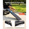 image:imageVEVOR Dog Ramp for Cars 71 L x 20 W Folding Pet Ramps for Medium amp Large Dogs up to 250lbs Pet Stair Ramp with NonSlip Oxford Fabric Surface Portable Outdoor Dog Car Ramps for SUV amp TruckClassic