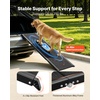 image:imageVEVOR Dog Ramp for Cars 71 L x 20 W Folding Pet Ramps for Medium amp Large Dogs up to 250lbs Pet Stair Ramp with NonSlip Oxford Fabric Surface Portable Outdoor Dog Car Ramps for SUV amp TruckClassic
