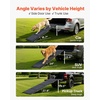 image:imageVEVOR Dog Ramp for Cars 71 L x 20 W Folding Pet Ramps for Medium amp Large Dogs up to 250lbs Pet Stair Ramp with NonSlip Oxford Fabric Surface Portable Outdoor Dog Car Ramps for SUV amp TruckClassic