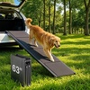 image:imageVEVOR Dog Ramp for Cars 71 L x 20 W Folding Pet Ramps for Medium amp Large Dogs up to 250lbs Pet Stair Ramp with NonSlip Oxford Fabric Surface Portable Outdoor Dog Car Ramps for SUV amp TruckClassic