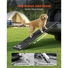 image:imageVEVOR Dog Ramp for Cars 71 L x 20 W Folding Pet Ramps for Medium amp Large Dogs up to 250lbs Pet Stair Ramp with NonSlip Oxford Fabric Surface Portable Outdoor Dog Car Ramps for SUV amp TruckClassic