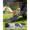 image:imageVEVOR Dog Ramp for Cars 71 L x 20 W Folding Pet Ramps for Medium amp Large Dogs up to 250lbs Pet Stair Ramp with NonSlip Oxford Fabric Surface Portable Outdoor Dog Car Ramps for SUV amp TruckClassic