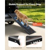 image:imageVEVOR Dog Ramp for Cars 71 L x 20 W Folding Pet Ramps for Medium amp Large Dogs up to 250lbs Pet Stair Ramp with NonSlip Oxford Fabric Surface Portable Outdoor Dog Car Ramps for SUV amp TruckClassic