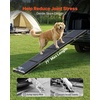 image:imageVEVOR Dog Ramp for Cars 71 L x 20 W Folding Pet Ramps for Medium amp Large Dogs up to 250lbs Pet Stair Ramp with NonSlip Oxford Fabric Surface Portable Outdoor Dog Car Ramps for SUV amp TruckClassic