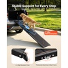 image:imageVEVOR Dog Ramp for Cars 71 L x 20 W Folding Pet Ramps for Medium amp Large Dogs up to 250lbs Pet Stair Ramp with NonSlip Oxford Fabric Surface Portable Outdoor Dog Car Ramps for SUV amp TruckClassic