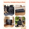 image:imageVEVOR Dog Stairs for Car 4 Steps Extra Wide Foldable Dog Ramp for Large Dogs with NonSlip Rug Surface Portable Lightweight Pet Ladder for Car SUV Truck High Beds Sofas Support up to 200 lbs4 StepsDripcoated