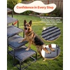 image:imageVEVOR Dog Stairs for Car 4 Steps Extra Wide Foldable Dog Ramp for Large Dogs with NonSlip Rug Surface Portable Lightweight Pet Ladder for Car SUV Truck High Beds Sofas Support up to 200 lbs5 Steps
