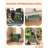 image:imageVEVOR Dog Stairs for Car 4 Steps Extra Wide Foldable Dog Ramp for Large Dogs with NonSlip Rug Surface Portable Lightweight Pet Ladder for Car SUV Truck High Beds Sofas Support up to 200 lbs4 StepsGrasslike