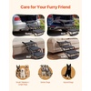 image:imageVEVOR Dog Stairs for Car 4 Steps Extra Wide Foldable Dog Ramp for Large Dogs with NonSlip Rug Surface Portable Lightweight Pet Ladder for Car SUV Truck High Beds Sofas Support up to 200 lbs4 StepsFelt Grip