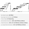 image:imageVEVOR Dog Stairs for Car Wide 5StepsFolding Dog Car Ramp with Nonslip Surface Portable Pet Steps Lightweight Aluminum for Car SUV and Truck Supports up to 150 lbs4 Steps