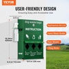 image:imageVEVOR Dog Waste Station 115 Gallon Pet Waste Station with Hand Wash Bottle Lockable Bag Dispenser 50 Can Liners amp 600 Waste Bags Outdoor Pet Poop Station for Commercial Use Parks BackyardPoop Bag Dispenser