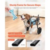 image:imageVEVOR Dog Wheelchair for Back Legs Lightweight 2 Wheels Pet Wheelchair Height Width amp Length Adjustable Dog Cart with ShockAbsorbing Wheels for Injured Disabled DogsSmall up to 22lbs