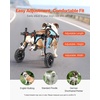 image:imageVEVOR Dog Wheelchair for Back Legs Lightweight 2 Wheels Pet Wheelchair Height Width amp Length Adjustable Dog Cart with ShockAbsorbing Wheels for Injured Disabled DogsMedium up to 22lbs