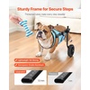 image:imageVEVOR Dog Wheelchair for Back Legs Lightweight 2 Wheels Pet Wheelchair Height Width amp Length Adjustable Dog Cart with ShockAbsorbing Wheels for Injured Disabled DogsMedium up to 22lbs