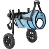 image:imageVEVOR Dog Wheelchair for Back Legs Lightweight 2 Wheels Pet Wheelchair Height Width amp Length Adjustable Dog Cart with ShockAbsorbing Wheels for Injured Disabled DogsSmall up to 22lbs
