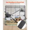 image:imageVEVOR Hamster Cage 360 Viewing Transparent Hamster Habitats Small Animal Cage228L x 150W x 213H
