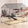 image:imageVEVOR Hamster Cage 360 Viewing Transparent Hamster Habitats Small Animal Cage295L x 173W x 240H