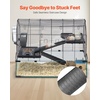 image:imageVEVOR Hamster Cage 360 Viewing Transparent Hamster Habitats Small Animal Cage295L x 173W x 240H
