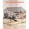 image:imageVEVOR Hamster Cage 360 Viewing Transparent Hamster Habitats Small Animal Cage295L x 173W x 240H