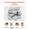 image:imageVEVOR Hamster Cage 360 Viewing Transparent Hamster Habitats Small Animal Cage295L x 173W x 240H