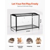 image:imageVEVOR Hamster Cage 360 Viewing Transparent Hamster Habitats Small Animal Cage378L x 185W x 217H