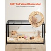image:imageVEVOR Hamster Cage 360 Viewing Transparent Hamster Habitats Small Animal Cage378L x 185W x 217H