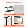 image:imageVEVOR Hamster Cage 360 Viewing Transparent Hamster Habitats Small Animal Cage378L x 185W x 217H