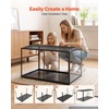 image:imageVEVOR Hamster Cage 360 Viewing Transparent Hamster Habitats Small Animal Cage472L x 236W x 254H