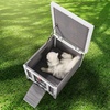image:imageVEVOR Heated Outdoor Cat House Insulated Wooden Cat House for Cats Waterproof Feral Kitty Shelter with Heating Pad PVC Flap Door amp Openable Asphalt Roof for 13 Cats in Winter 34 x 21 x 27 inWooden House