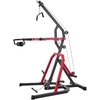 image:imageVEVOR Home Gym Equipment Leverage Gym with 21 Ratio LAT Low Row System Strength Training Machine for Squats Deadlifts Bench Press Bicep Curls Home Gym Machine Adjustable Full Body Workout Station