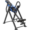 image:imageVEVOR Inversion Table 300 lbs Capacity Heavy Duty Back Inverter Stretcher Inverted Table with DualRoller Locking Decompression Tables for Shoulders Neck MultiAngle Adjustable Tether StrapBlack  Blue