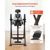image:imageVEVOR Inversion Table 300 lbs Capacity Heavy Duty Back Inverter Stretcher Inverted Table with Stable Structure DualRoller Locking Decompression Tables for Shoulders Neck Back Knees