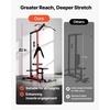image:imageVEVOR LAT Pull Down Machine 3in1 Row Cable Machine Cable Machines Home Gym with 3Level Adjustable Seat 4Level Adjustable Foam Roller Load 400 lbs LAT Tower for Back Chest Tricep Black