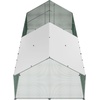 image:imageVEVOR Large Metal Chicken Coop98 x 98 x 66 ft Walkin Chicken Run House with Waterproof Cover amp Sturdy Frame Spire Roof Poultry Cage Duck Pen for Rabbit Hen Goose Outdoor Backyard Farm Use3149L x 1181W x 787H