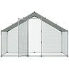 image:imageVEVOR Large Metal Chicken Coop98 x 98 x 66 ft Walkin Chicken Run House with Waterproof Cover amp Sturdy Frame Spire Roof Poultry Cage Duck Pen for Rabbit Hen Goose Outdoor Backyard Farm Use1181L x 394W x 787H
