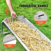 image:imageVEVOR Livestock Hay Feeder 2 in 1 Grain amp Hay Feeder 80Gallon Capacity 579 Long Goat Pasture Feeding with Deeper Feeding Pan Heavy Duty Steel Grain Holder for Sheep Sheds Farms Horse Barns1 Count Pack of 1